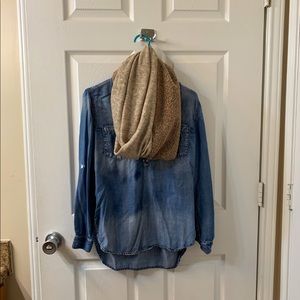 Buckle Infinity Scarf